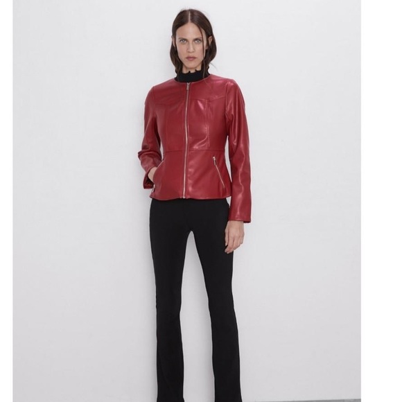 HP✨Zara | Faux Leather Jacket - Picture 14 of 14